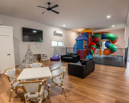 Tasman Moama on The Murray - kids room