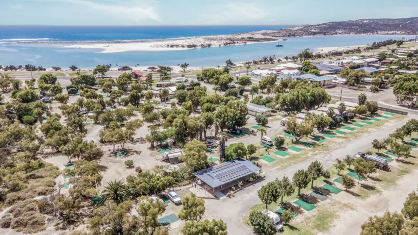 Tasman Holiday Parks Kalbarri - Aerial view