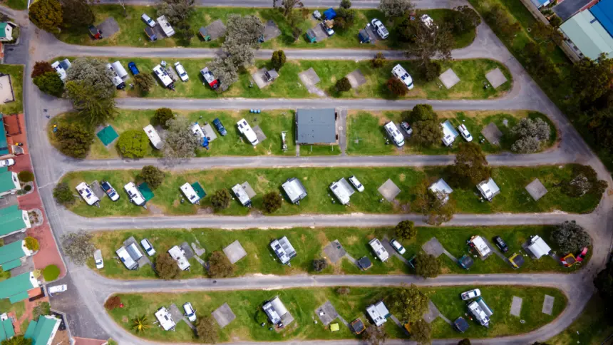 Tasman Holiday Parks - Albany aerial view