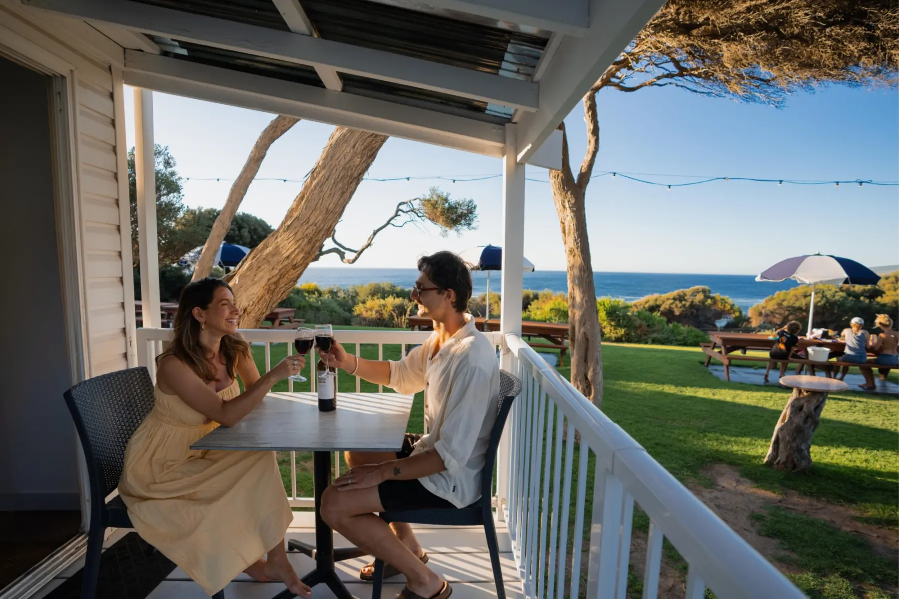Yallingup Beach cabin views