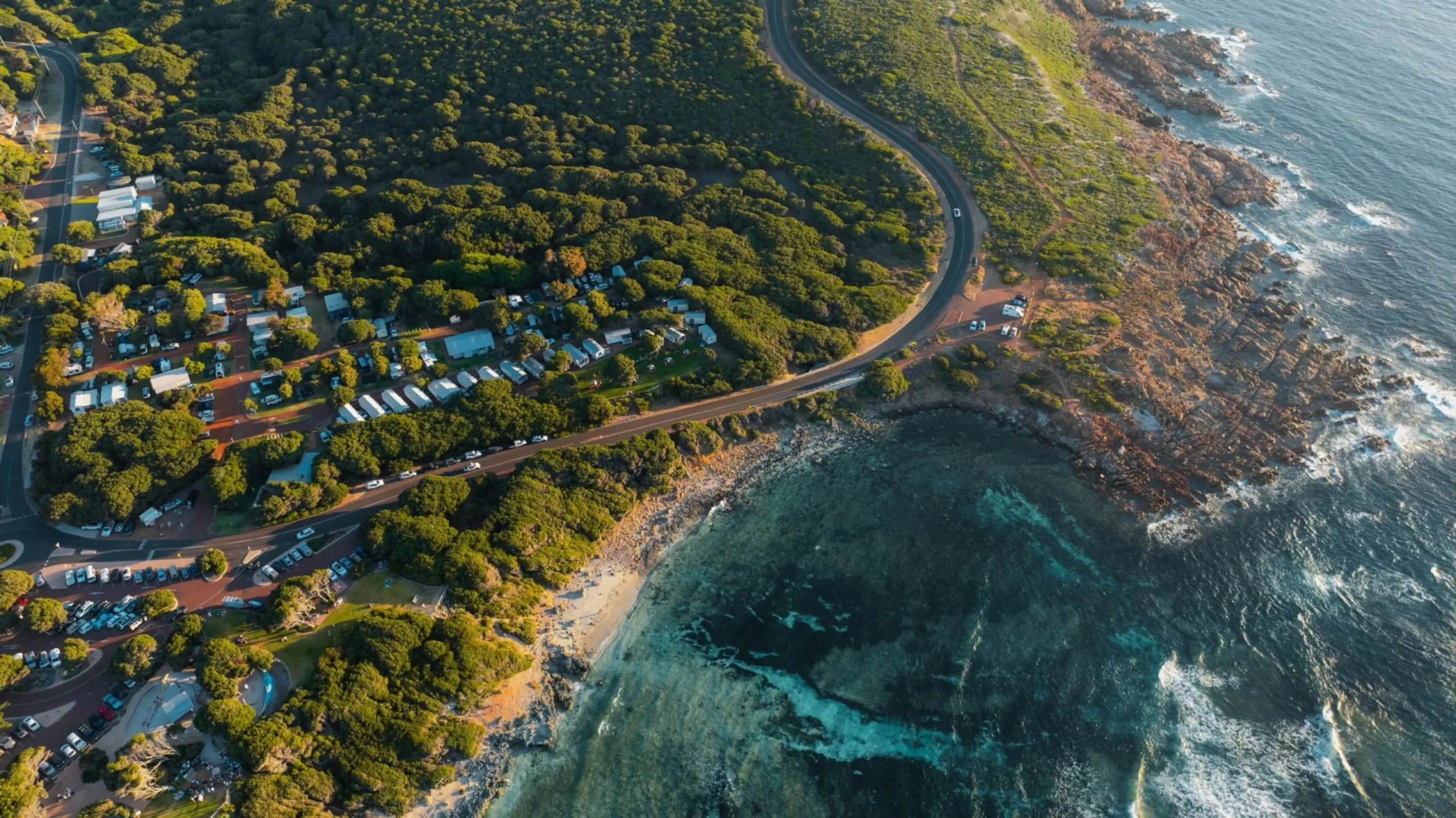 Yallingup Beach coastline