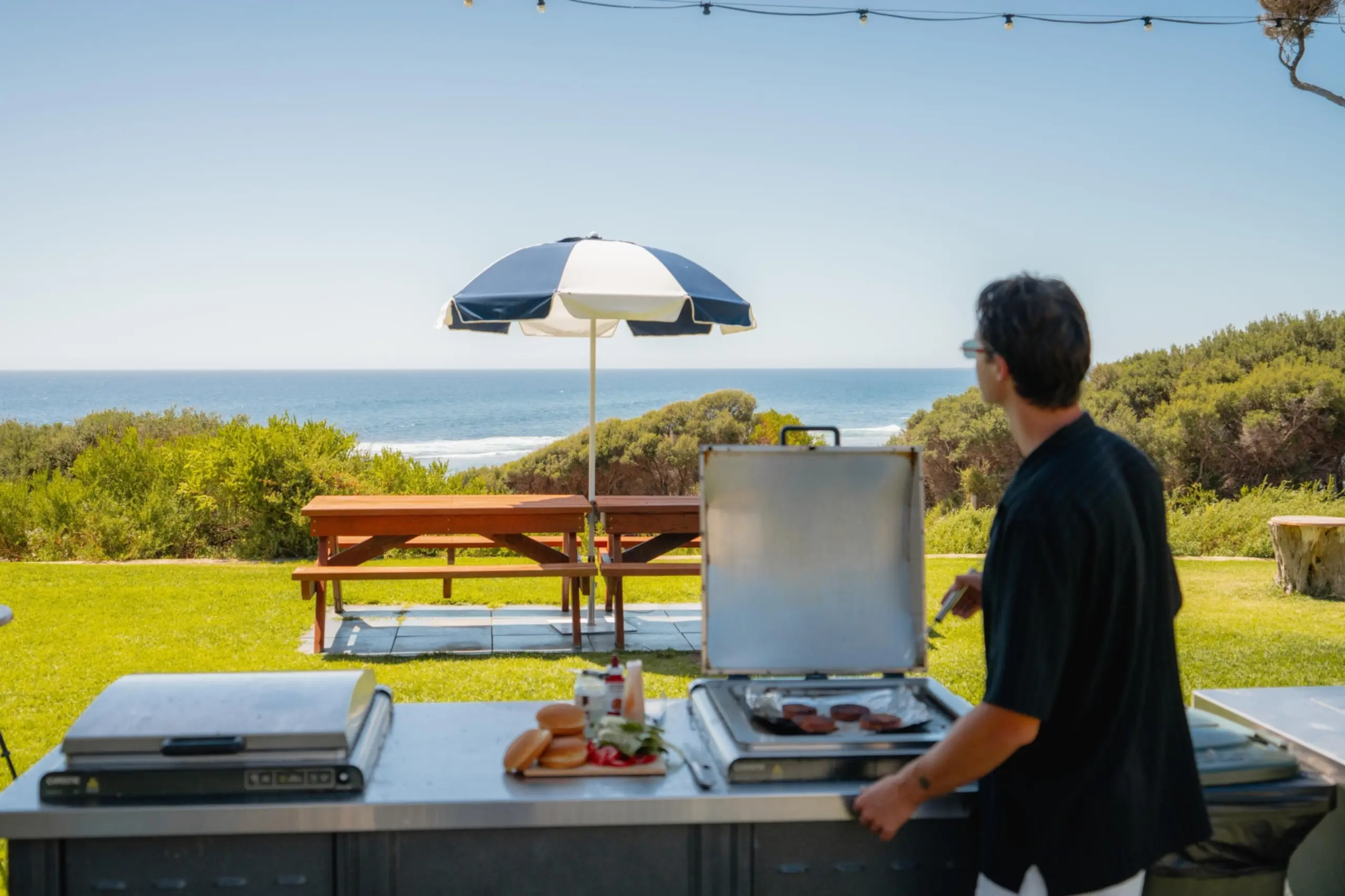 Dinner with a view at Yallingup Beach
