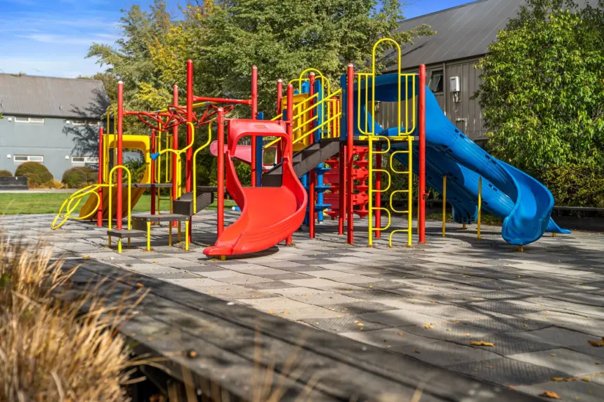 Christchurch caravan park playground